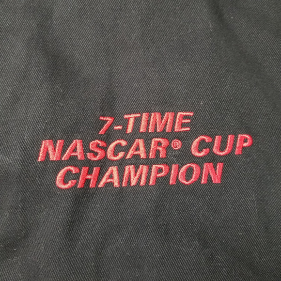 Vintage Dale Earnhardt Jacket Men Size 2XL Black 7 Time NASCAR Champion Chase - Picture 5 of 13